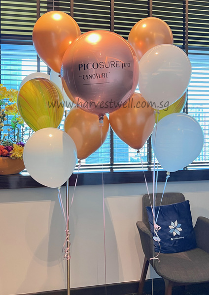 Personalize ORBZ Rose Gold ORBZ Balloon Bundle Set